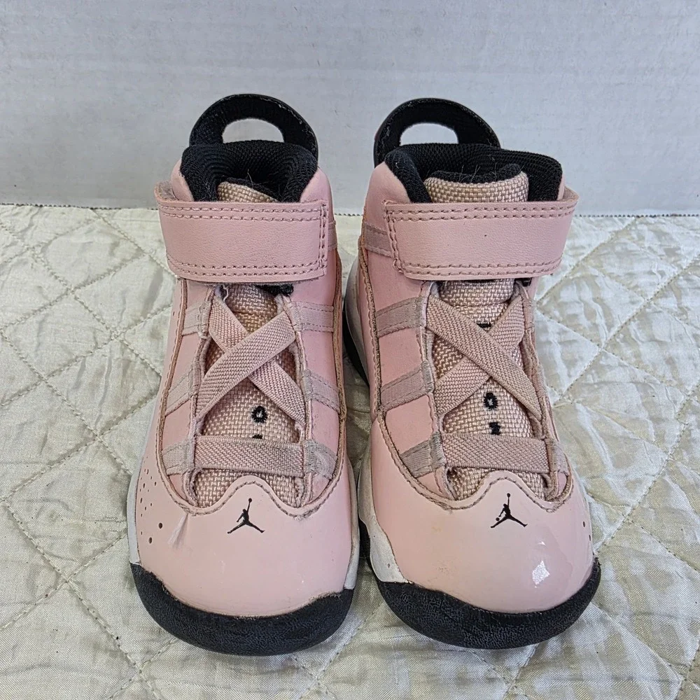 Jordan 6 Rings All‎ Pink Toddler Size Us 5.5C 323-420-602